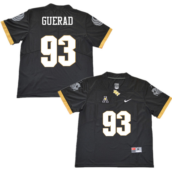 Men #93 Tony Guerad UCF Knights College Football Jerseys Sale-Black